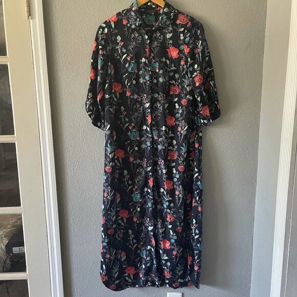 Anthropologie‎ Current Air Floral Tunic - Picture 1 of 5